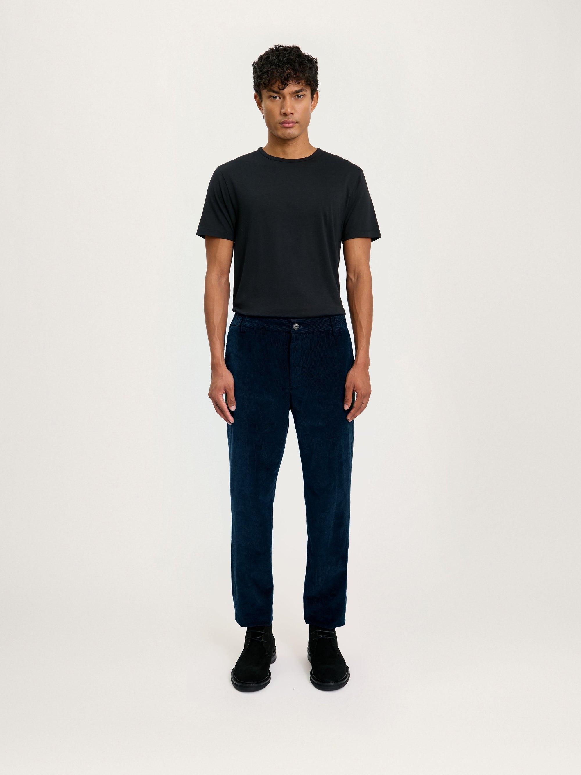 The Cord Trouser || Navy | Corduroy