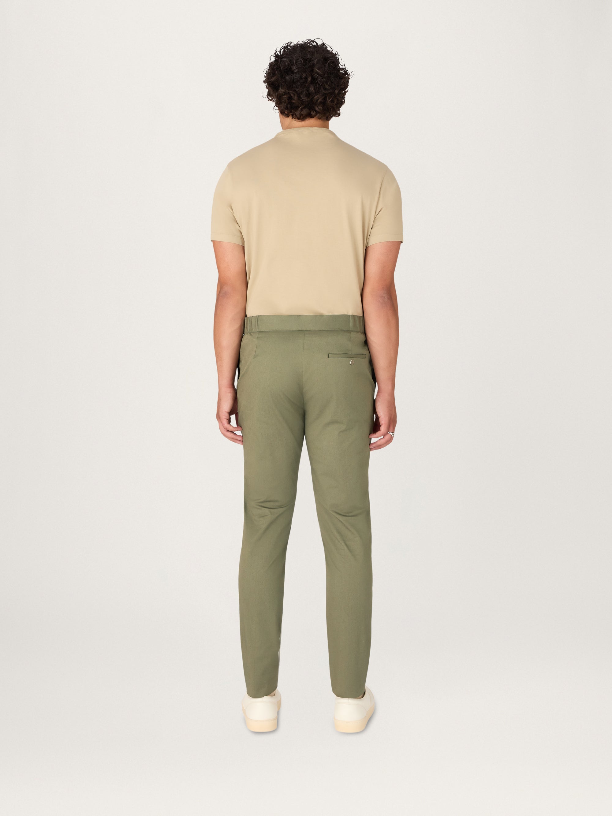 The 24 Trouser || Sage | Stretch Cotton