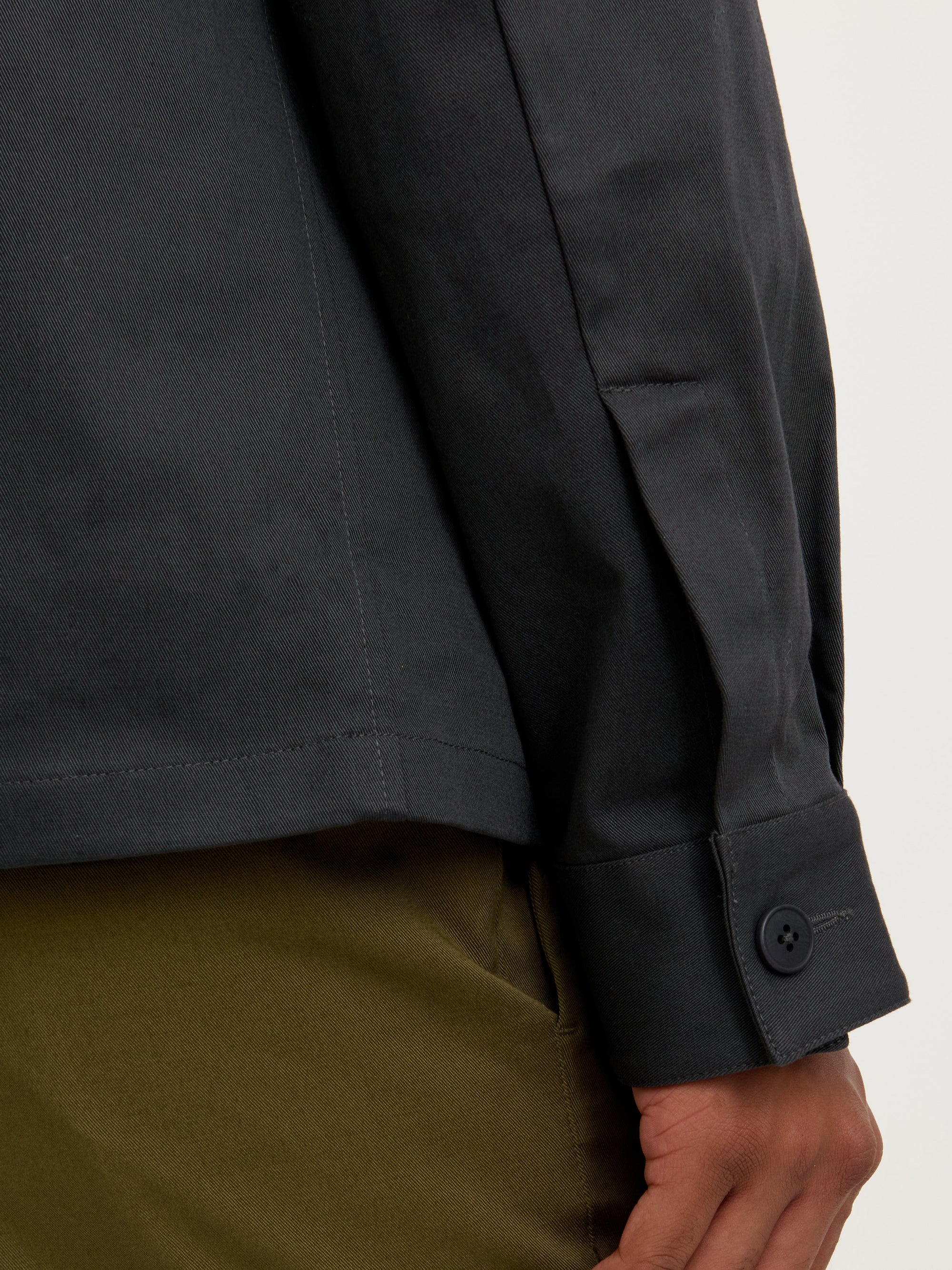 The Utility Jacket || Slate Grey | Stretch Cotton