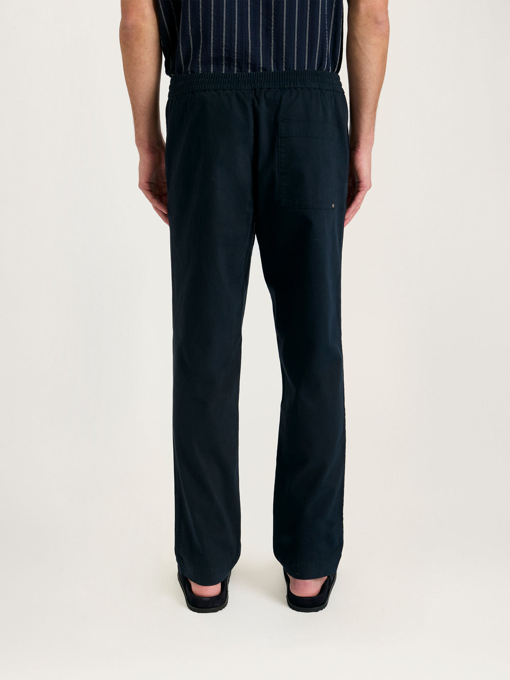 The Easy Trouser || Navy | Organic Cotton