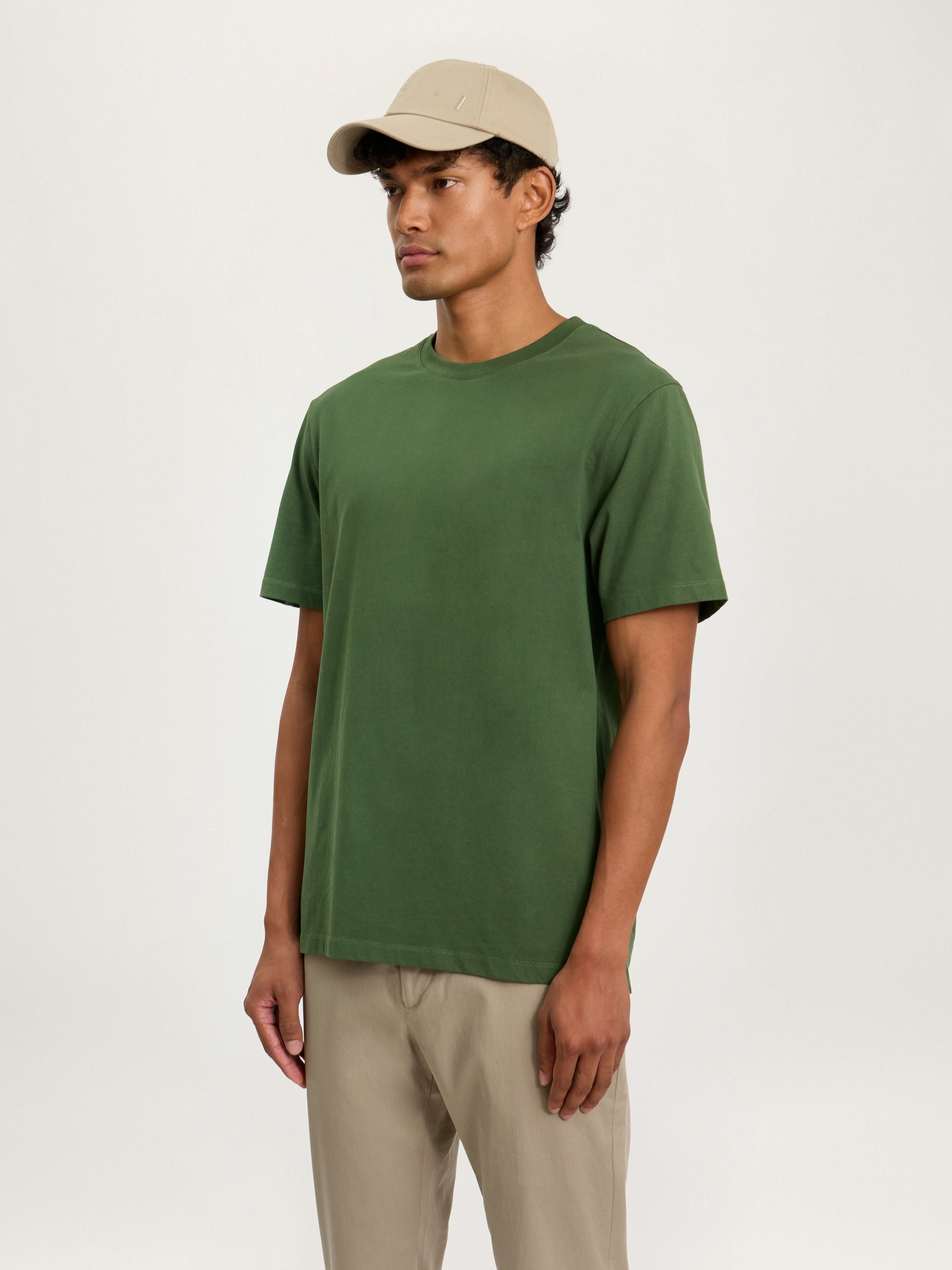 The Heavyweight Tee || Olive | Organic Cotton