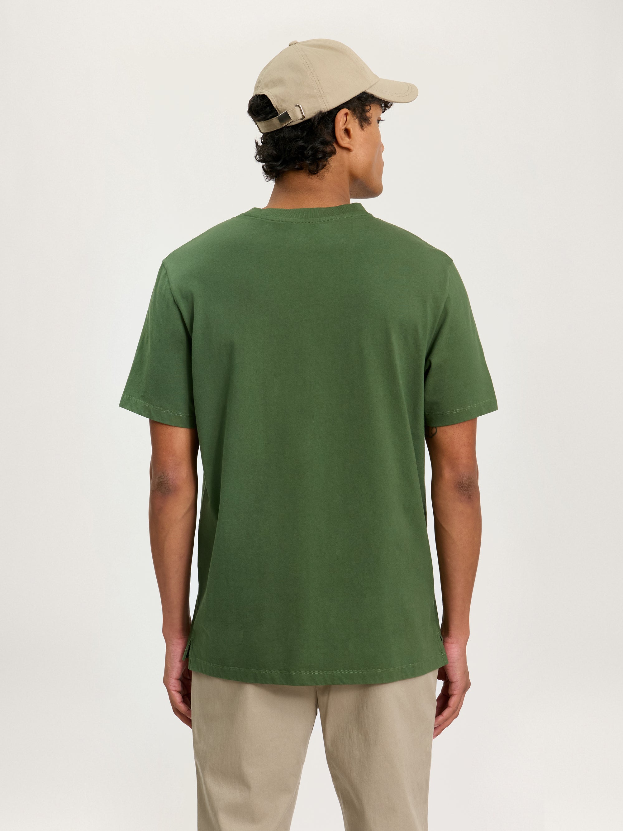 The Heavyweight Tee || Olive | Organic Cotton