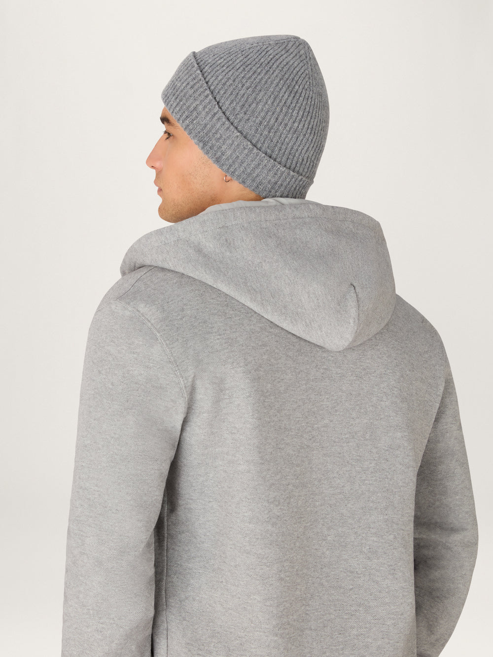 The Knitted Hat || Grey | Wool