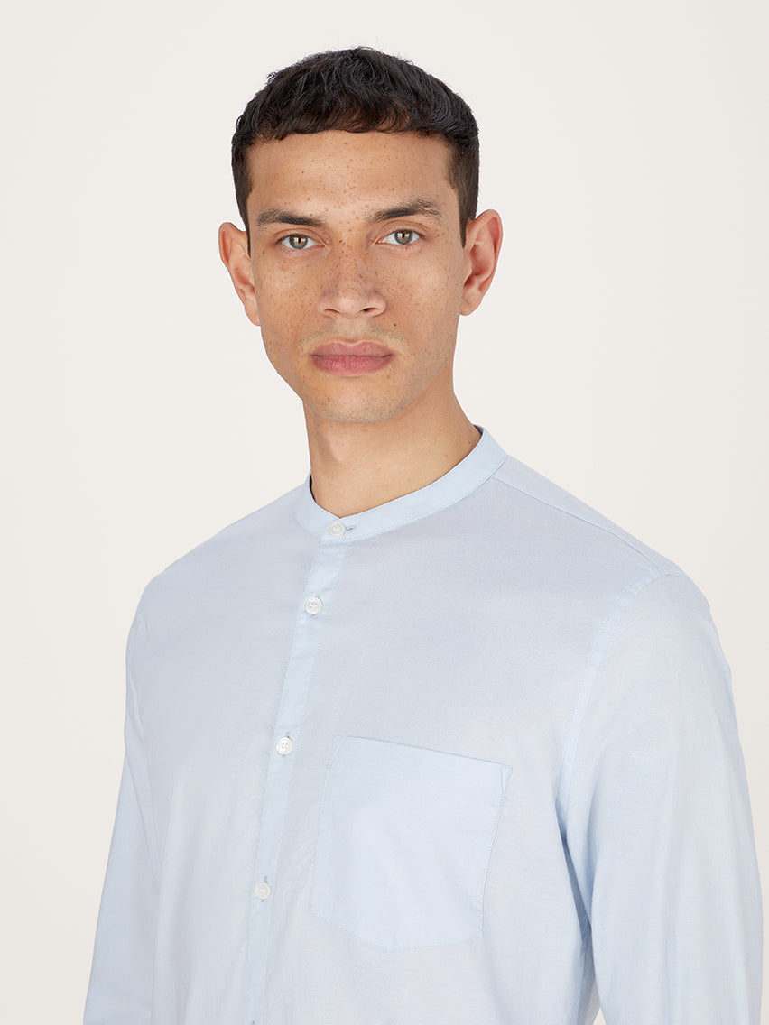 The All Day Shirt || Light-Blue | Pinpoint Cotton