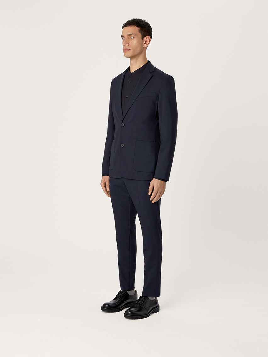 The Tropical Wool 24 Suit || Navy | Tropical Wool