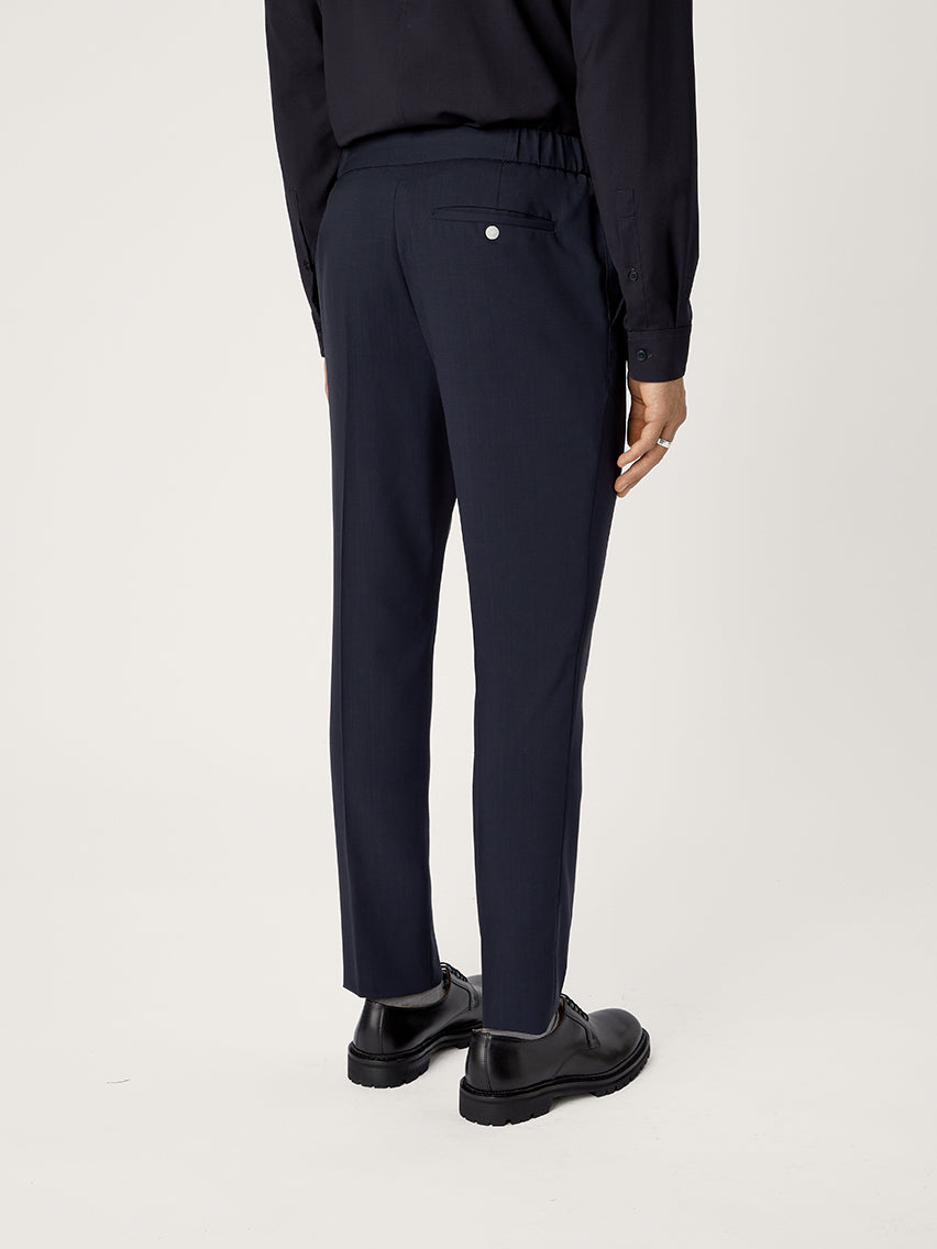 The Tropical Wool 24 Trouser || Navy | Tropical Wool