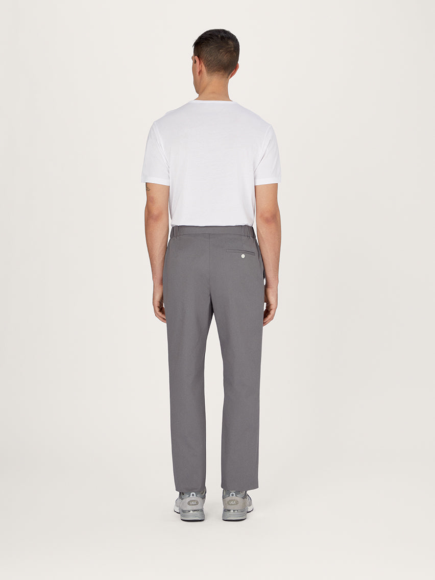 The 24 Trouser Relaxed Fit || Tokyo-Grey | Stretch Cotton