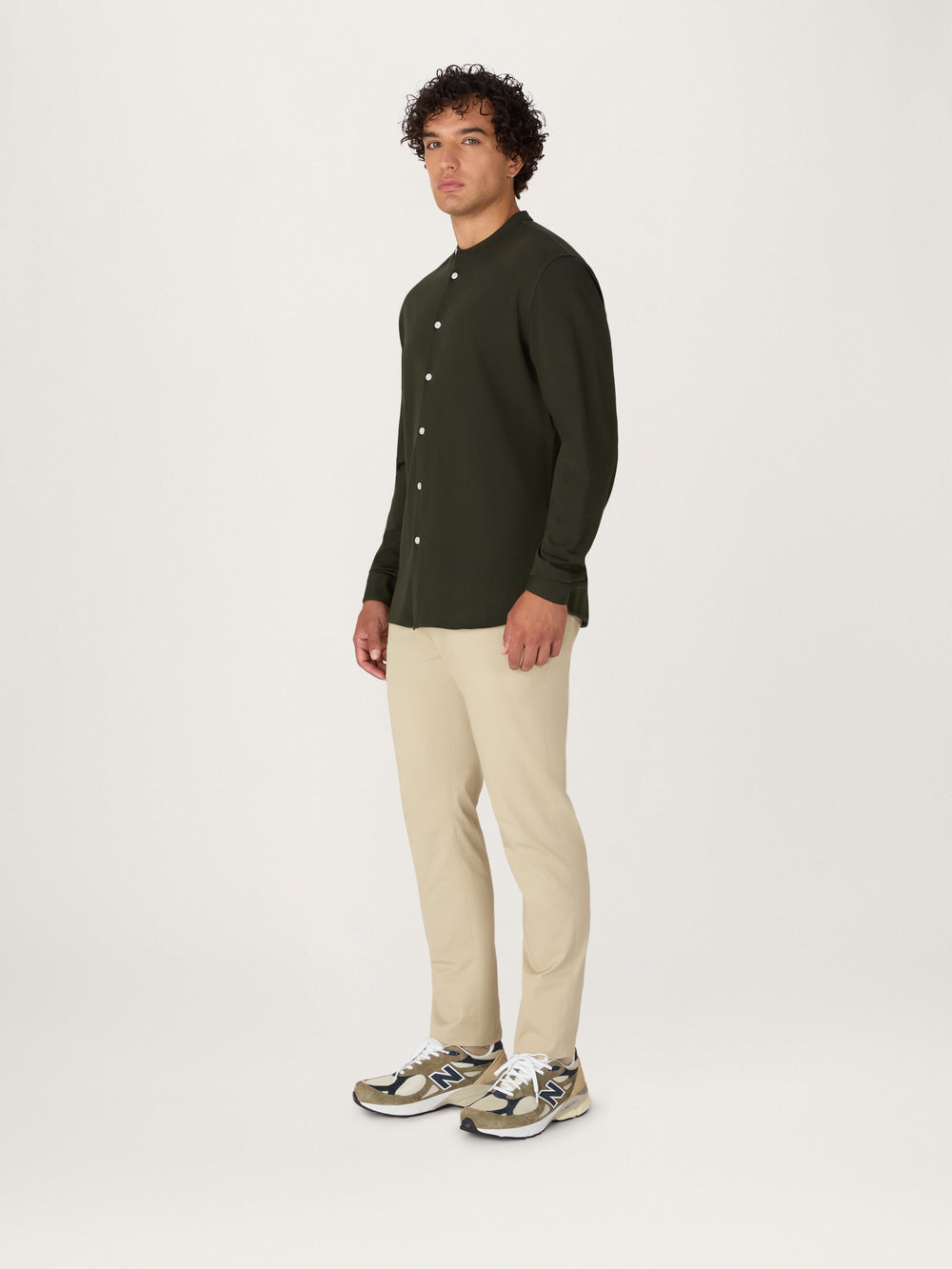 The All Day Shirt Jersey || Dark Olive