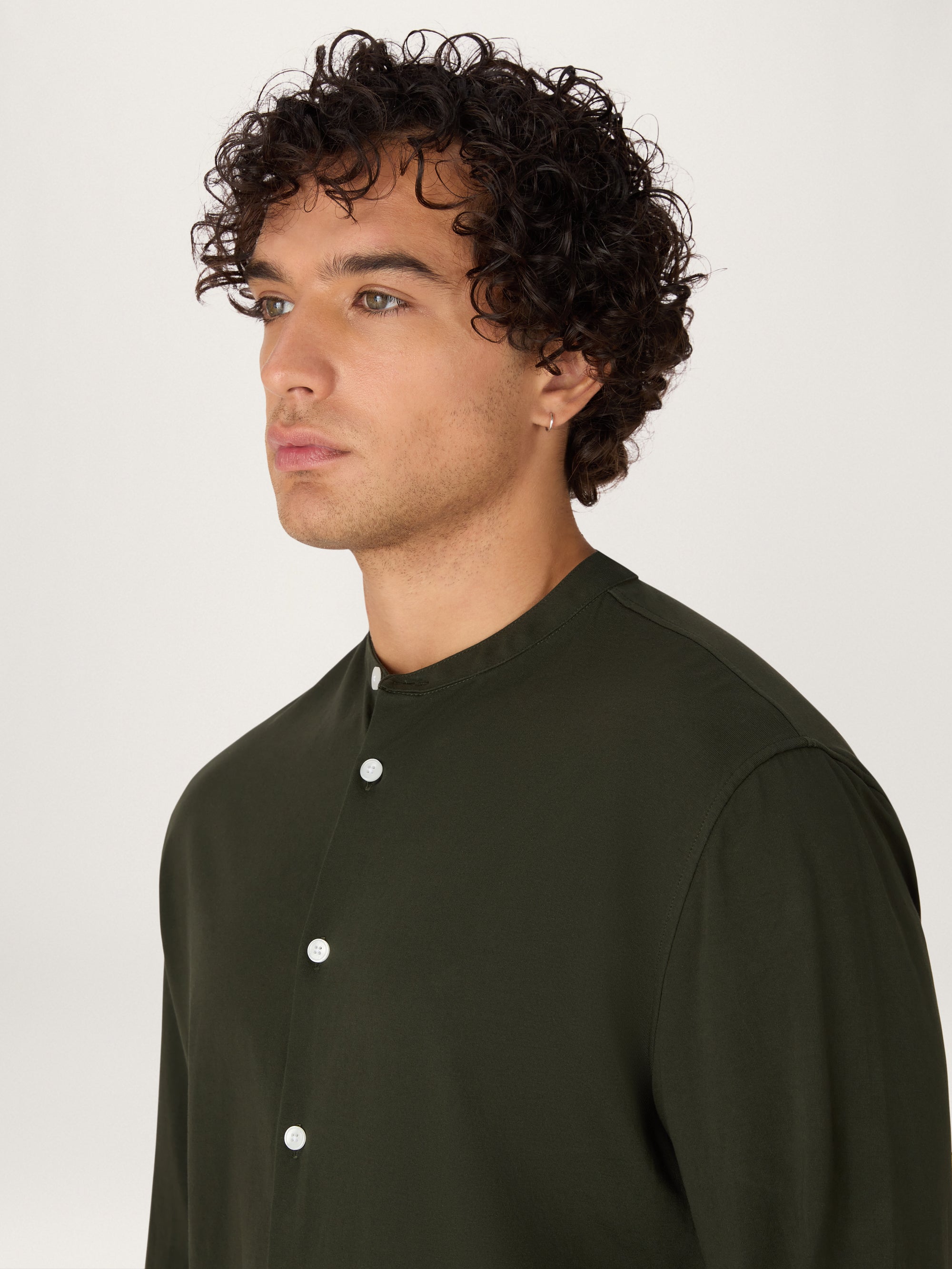 The All Day Shirt Jersey || Dark Olive