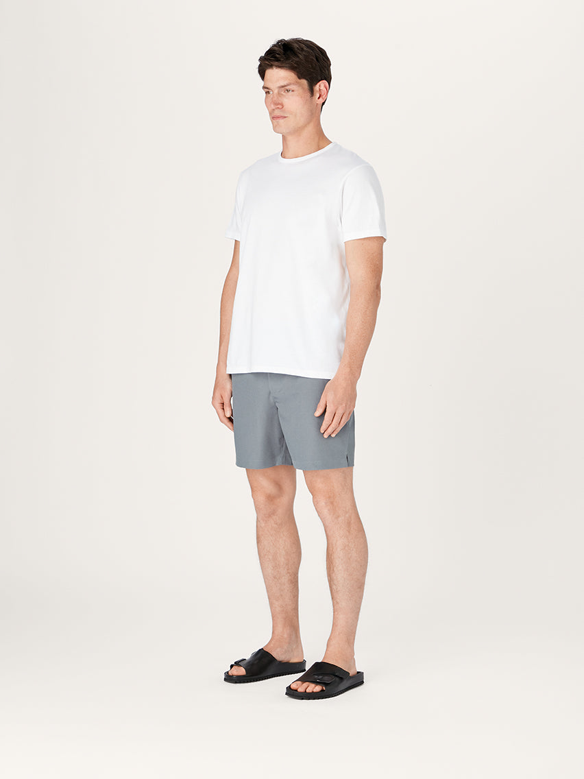 The Anywear Short 2.0 || Steel Blue | Recycled nylon without netting