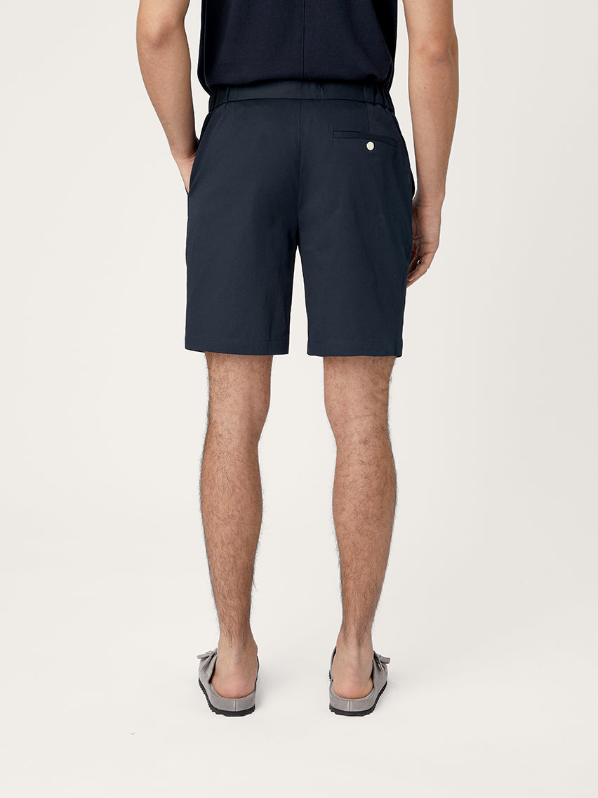 The 12 Shorts 9" || Navy | Stretch Cotton