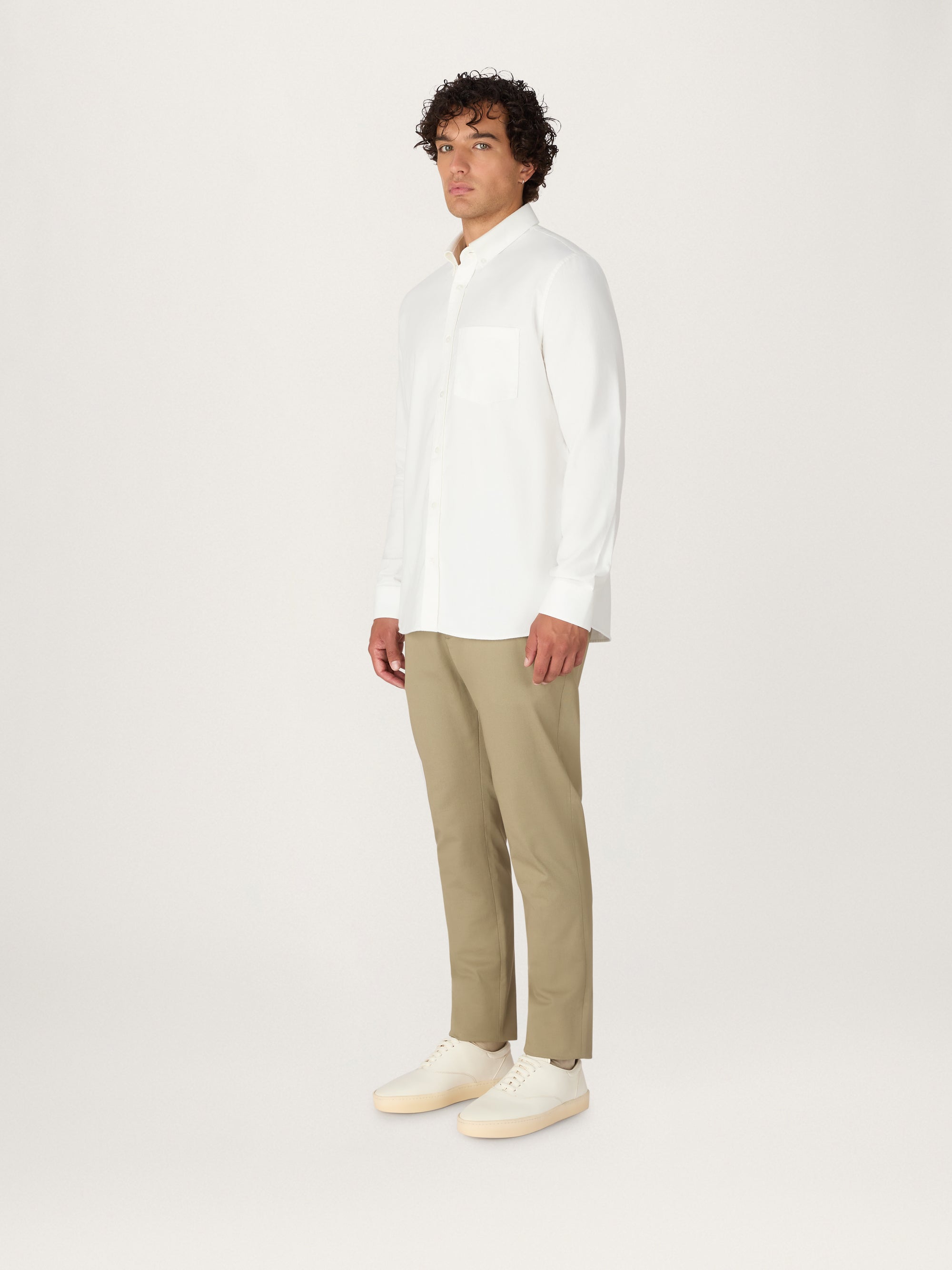 The Easy Shirt || Off White | Organic Cotton