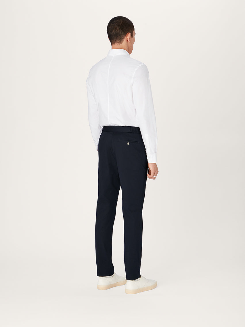 The 24 Trouser || Navy | Stretch Cotton
