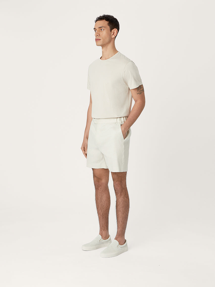 The 12 Shorts Linen 9" || Ivory | Linen