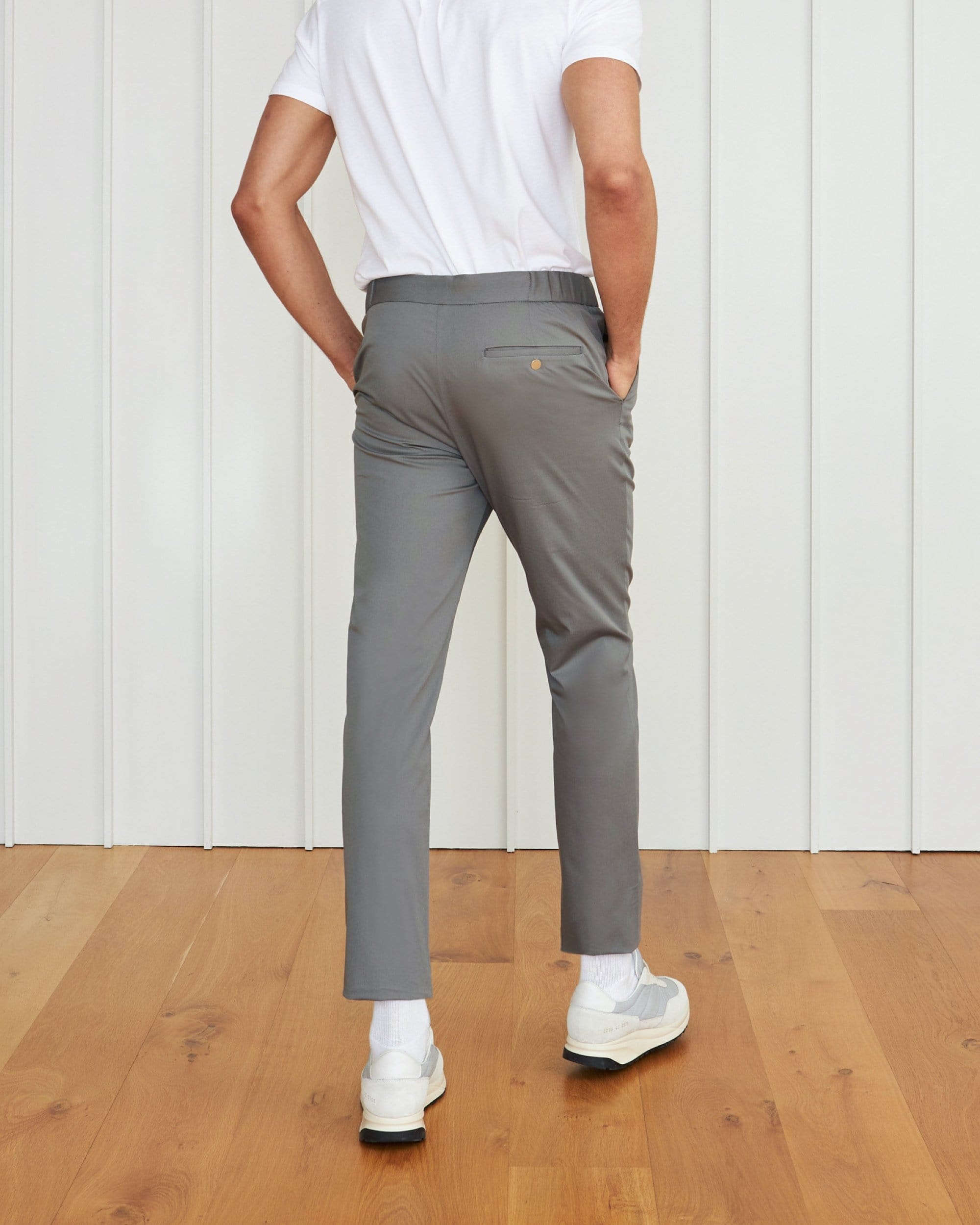 The 24 Trouser || Concrete | Stretch Cotton