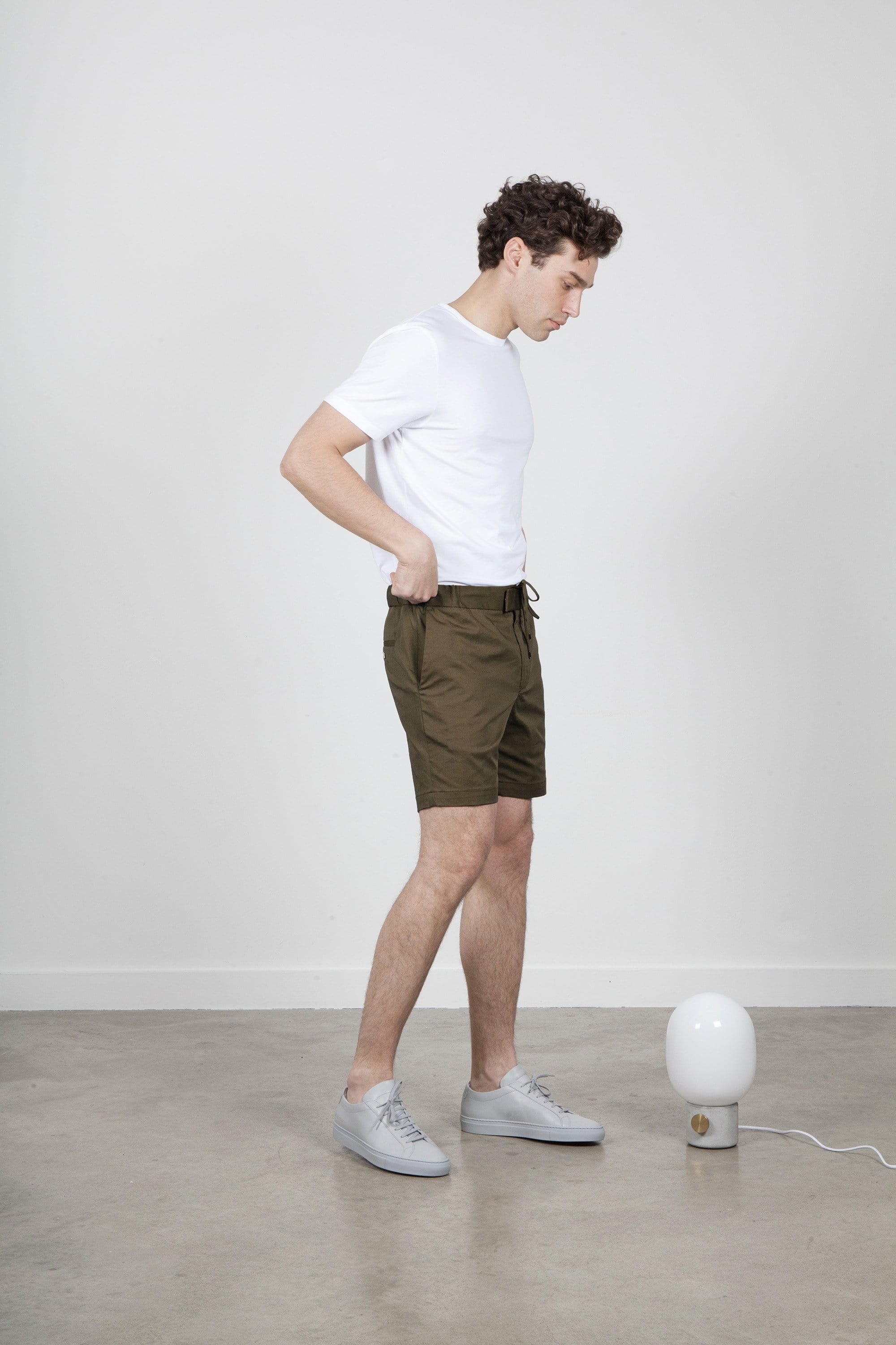 The 12 Shorts 7" || Khaki | Stretch Cotton