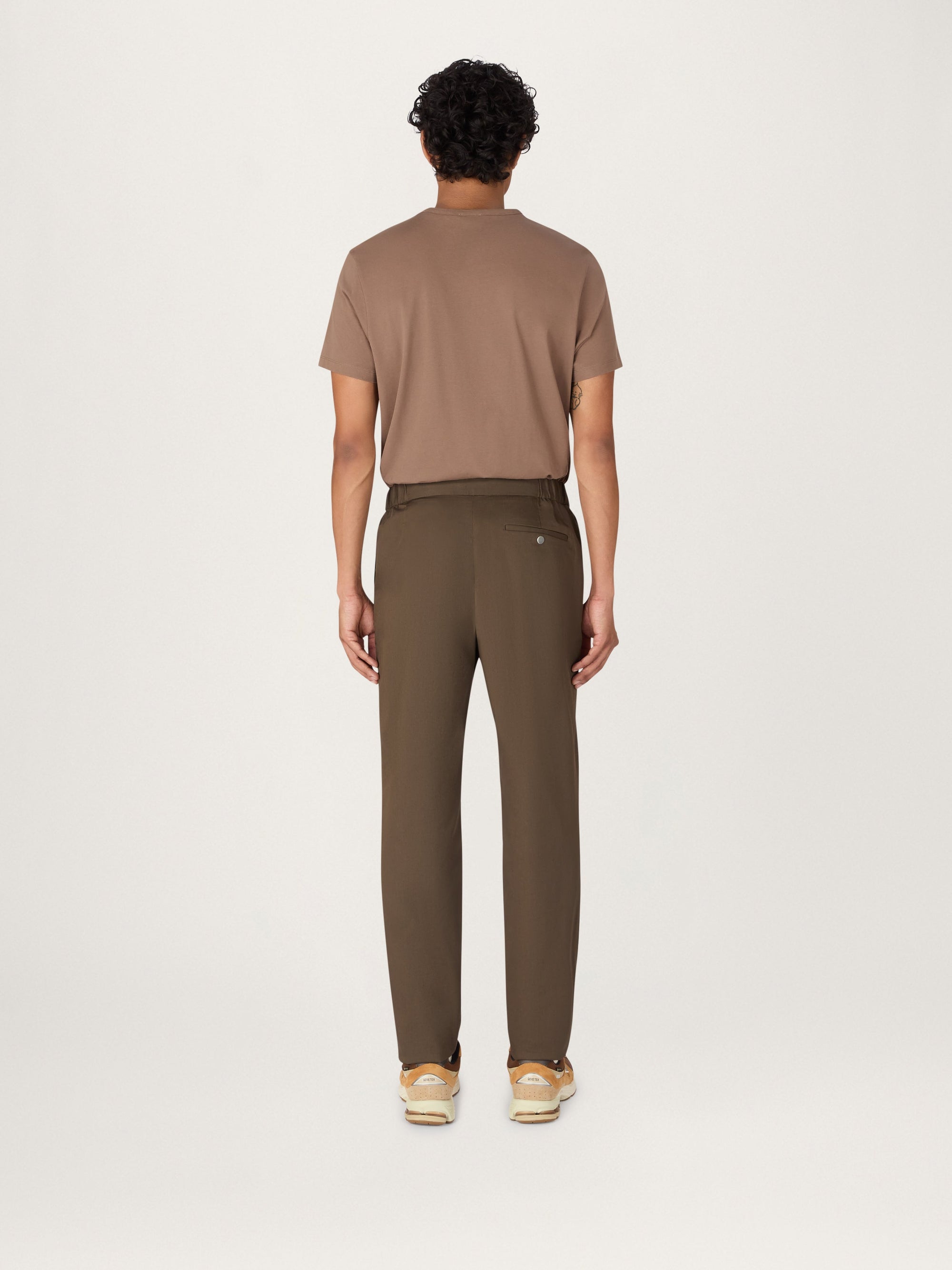 The 24 Trouser Relaxed Fit || Clay | Stretch Cotton